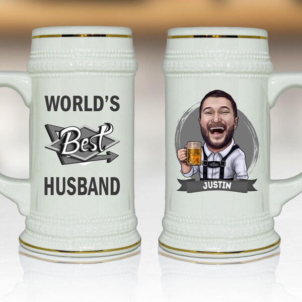 Personalized gift for man, Personalized Beer Mug for man, Personalized Beer Stein For Him, Best Friend Beer Mug, Best Friend Gift