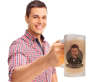 Funny Groomsmen Gifts Beer Mugs, Making piss-taking personal since 2015