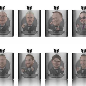 Groomsmen Gift, Groomsmen Flasks, Groomsmen Gifts, Personalized Groomsmen Flasks, Custom Flasks, Flask For Groomsmen, Groomsman Gift image 4