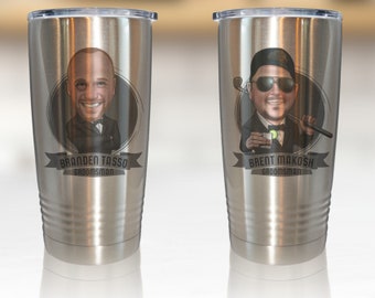 Groomsmen Travel Mug, Similar to Yeti Rambler, Personalized Groomsmen Gift, Custom Rambler, Groomsman Tumbler, Groomsman Gift