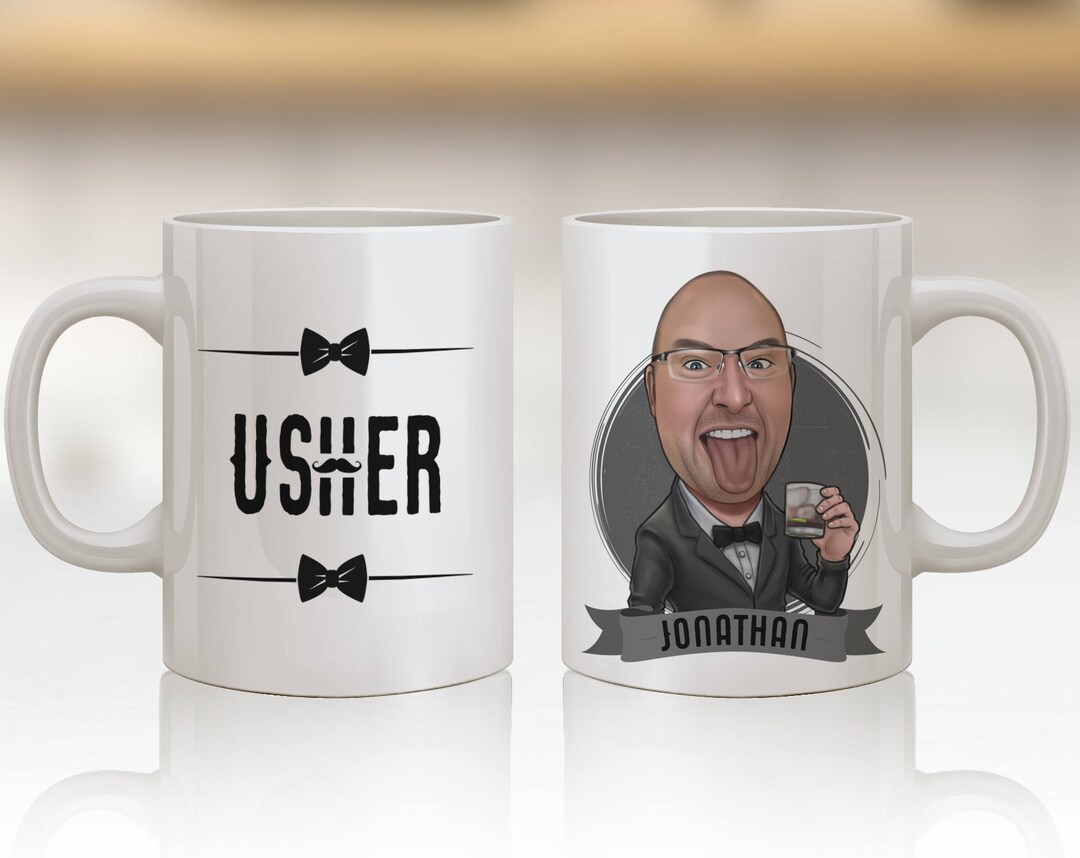 Best Usher Gift Ever, Usher Gift Idea, Usher Personalized Gift, Gift