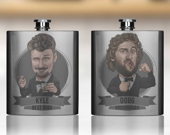 Groomsmen Gift, Groomsmen Flasks, Groomsmen Gifts, Personalized Groomsmen Flasks, Custom Flasks, Flask For Groomsmen, Groomsman Gift