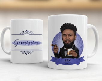 Groomsmen Gift, Best Man gift, Wedding gift ideas, Groomsmen mug, Personalized mug, Custom mug, coffee mug, Be my Groomsman, Be my Best Man