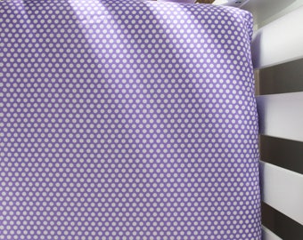 Items Similar To Purple Crib Bedding Mint And Purple Baby Girl
