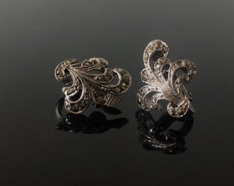 Boucles D’oreilles Art Déco rétro et glamour - Valkyrie Paris