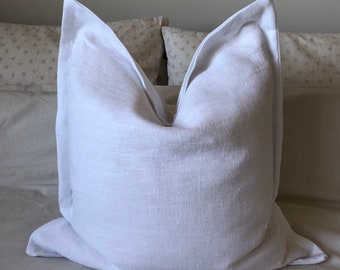 linen pillows etsy