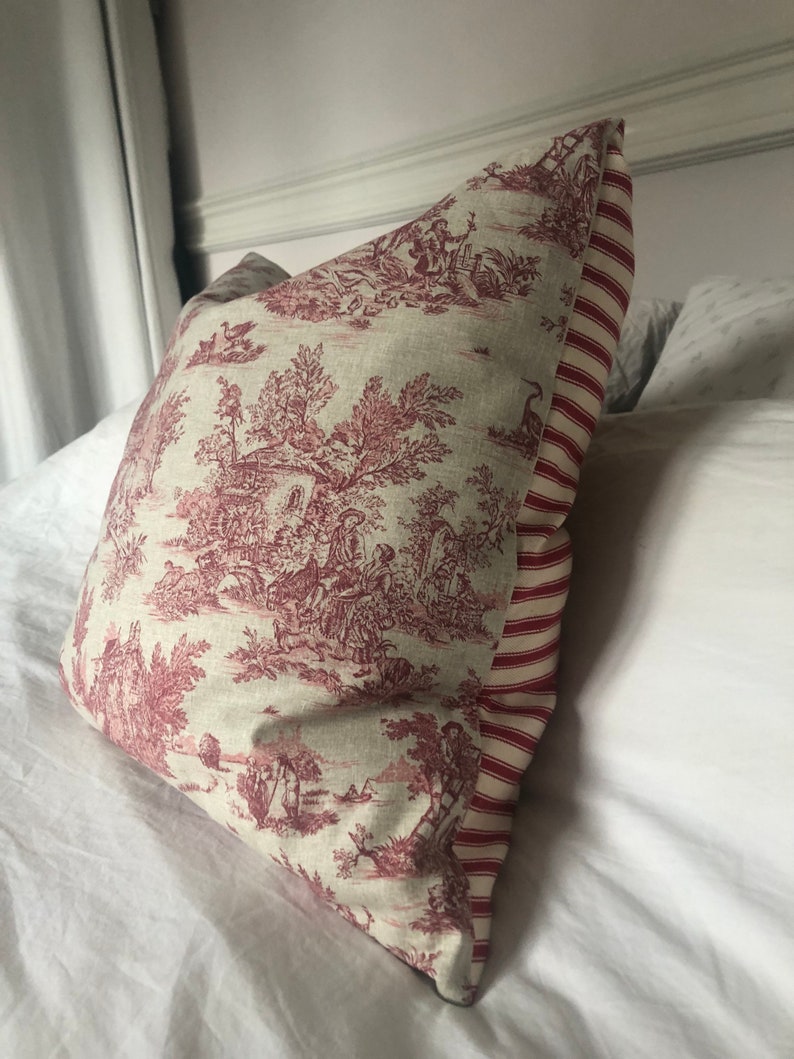 French Country Pillow Covers Farmhouse Cushions French Etsy