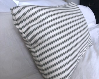 Olive green lumbar pillow cover: envelope reverse cotton cushion