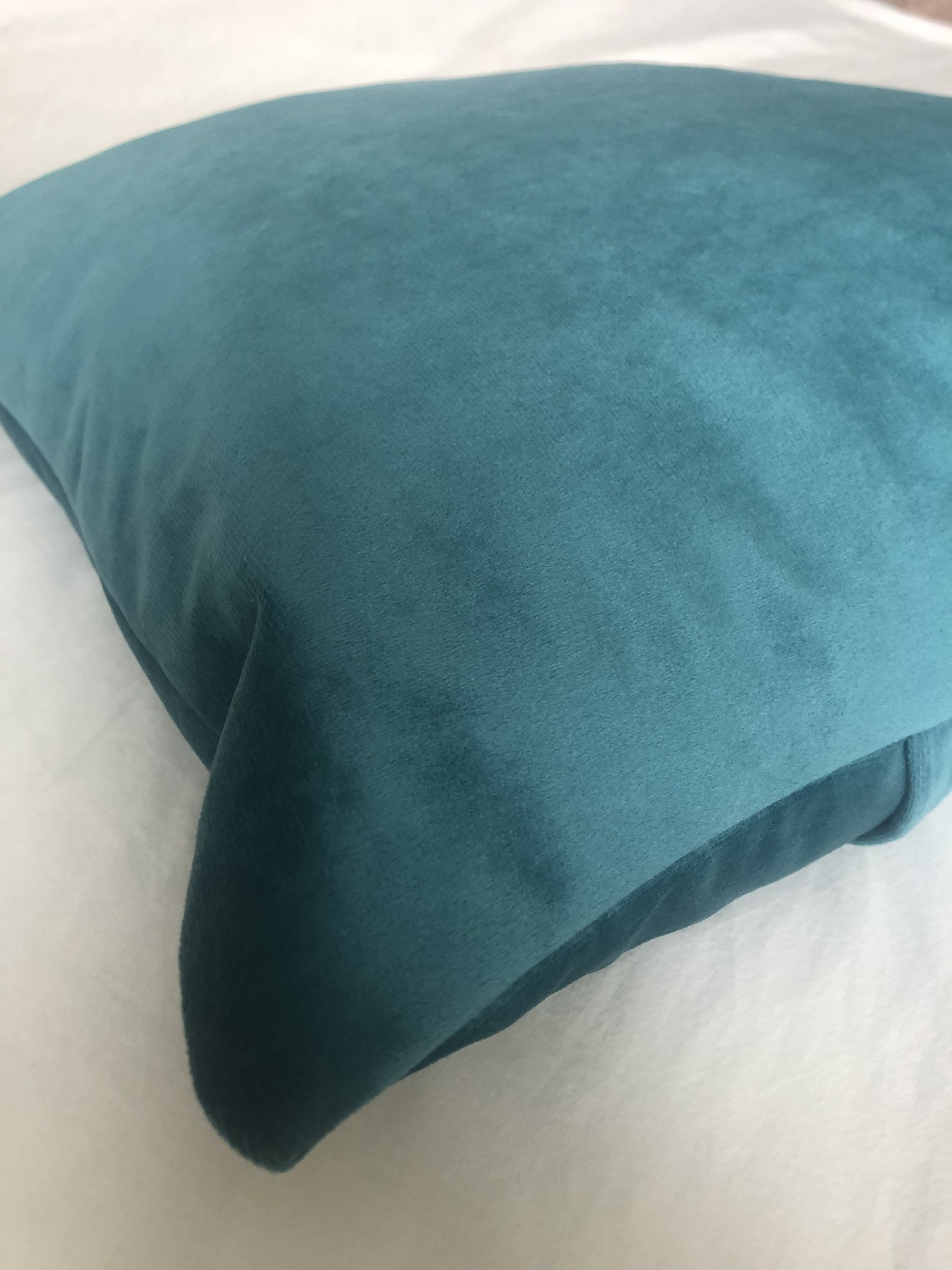 Teal Cushion Cover Decorative Cushion Covers Boho Decor Etsy UK