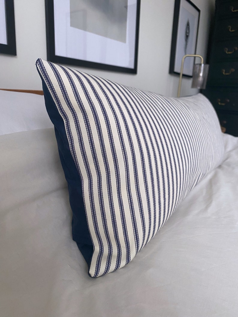 Blue Cross-Hatch Pillow main image 1