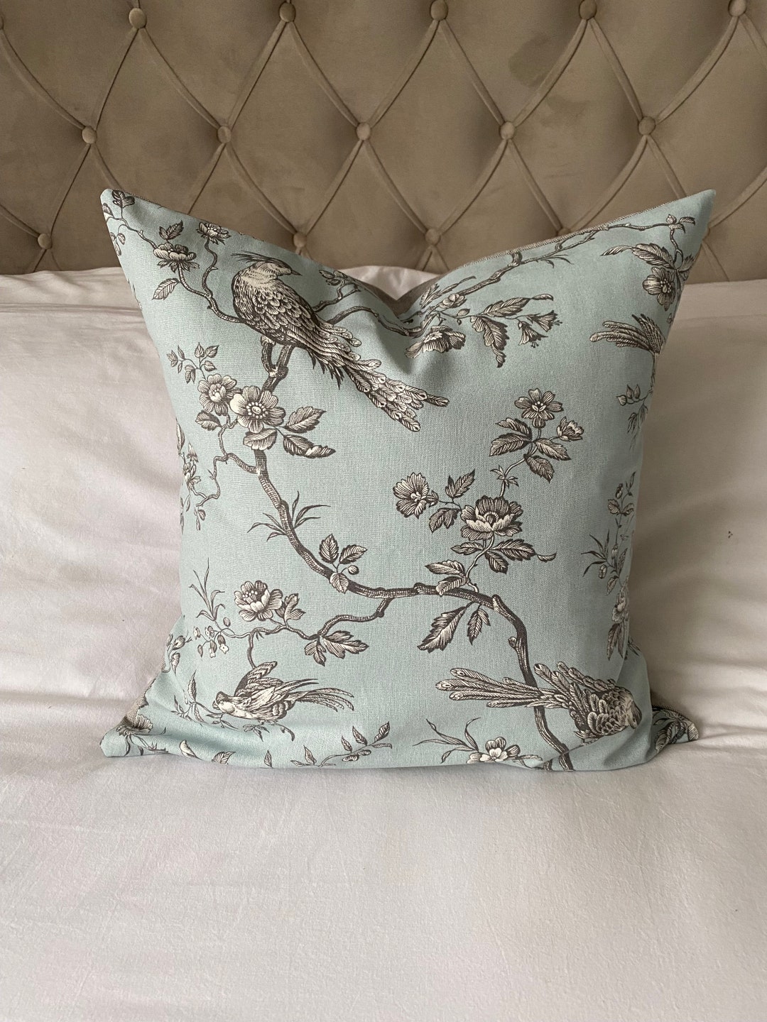 Duck egg blue pillows hotsell