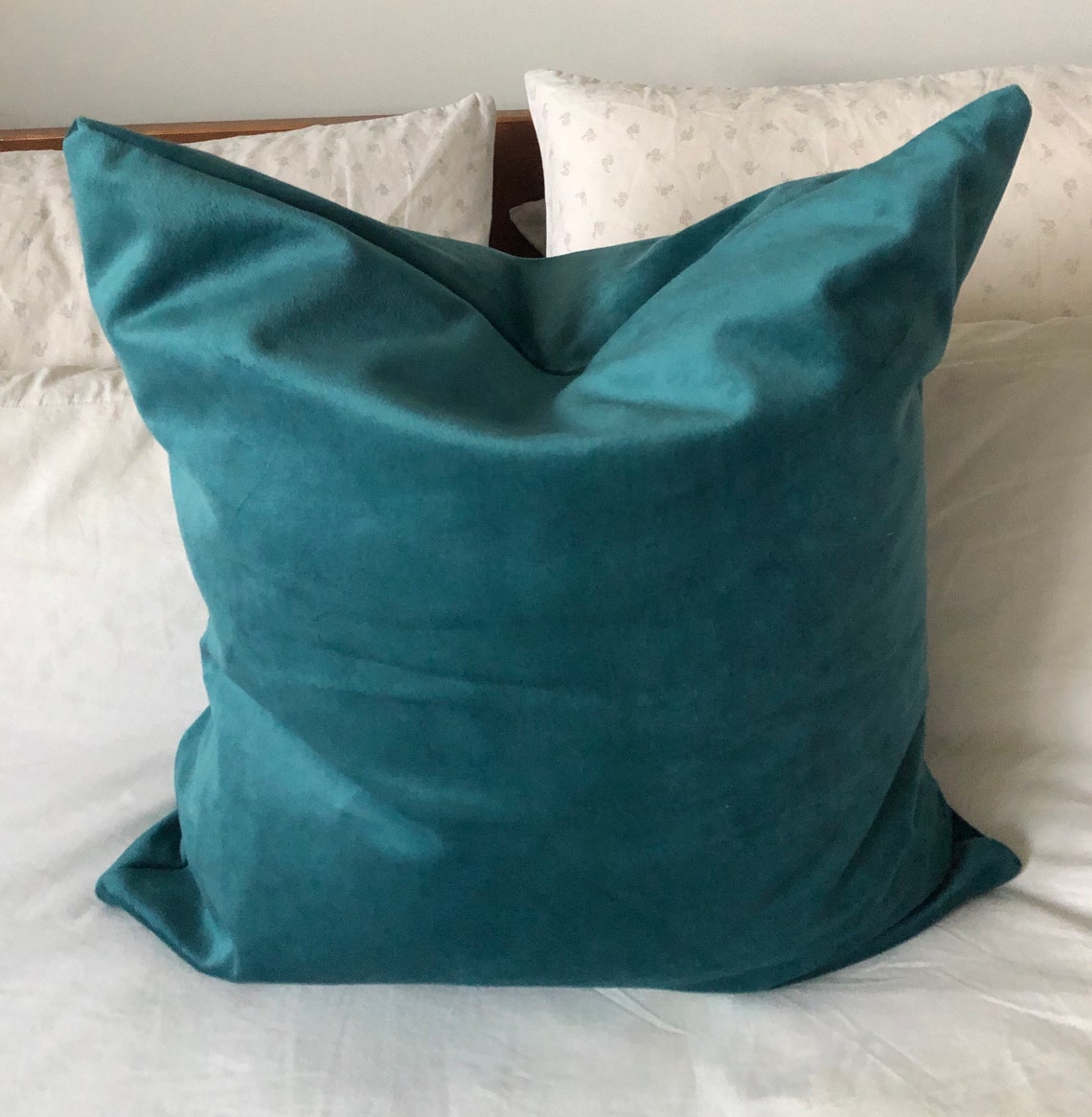 Teal Cushion Cover Decorative Cushion Covers Boho Decor Etsy UK