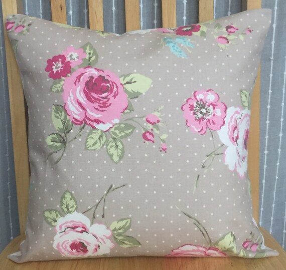 Shabby Chic Pillows Flower Cushion Cover Flower Pillow Etsy