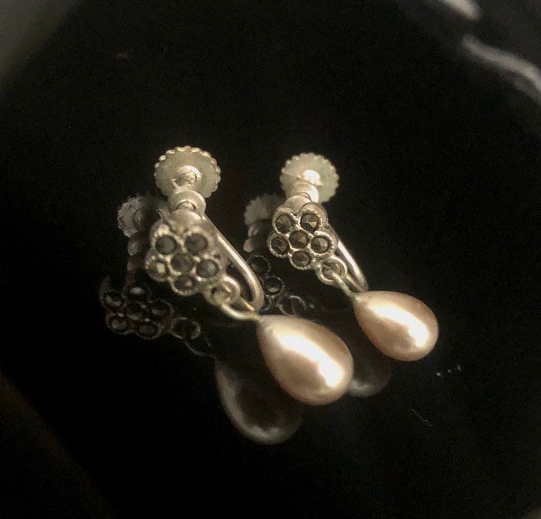 INCANTEVOLI Orecchini In Stile Art Deco In Argento 925 E