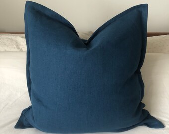 large blue cushions