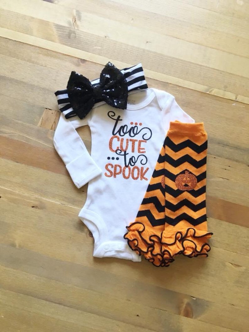 1st Halloween Outfit Newborn Girl Halloween Baby Girl First Etsy