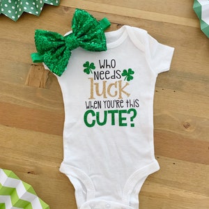 my first st paddys day outfit