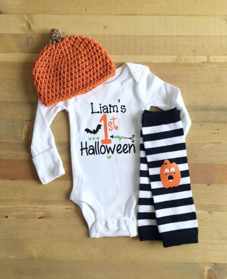 Twins Personalized Halloween Outfits Halloween Twins Twins 1st Halloween Outfit Newborn Boy Girl Twins Newborn First Halloween Outfits