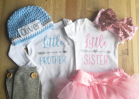 Little me baby top girl coming home outfit