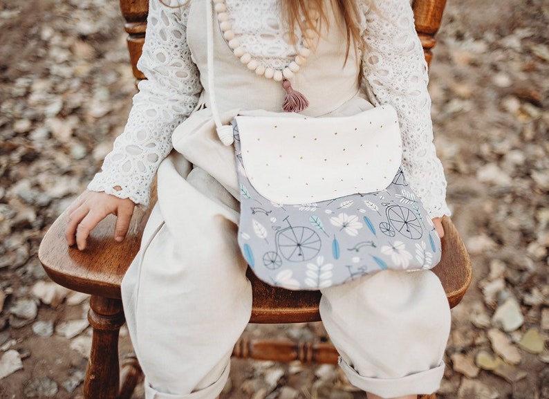 flower girl bag Crossbody girl purse gift for little girl