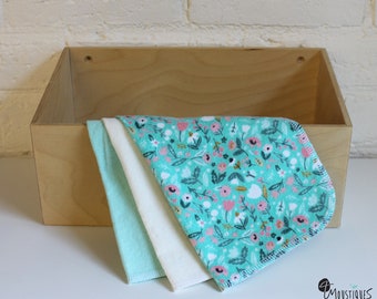 washable wipes for baby and family, reusable washcloths, reusable washcloths