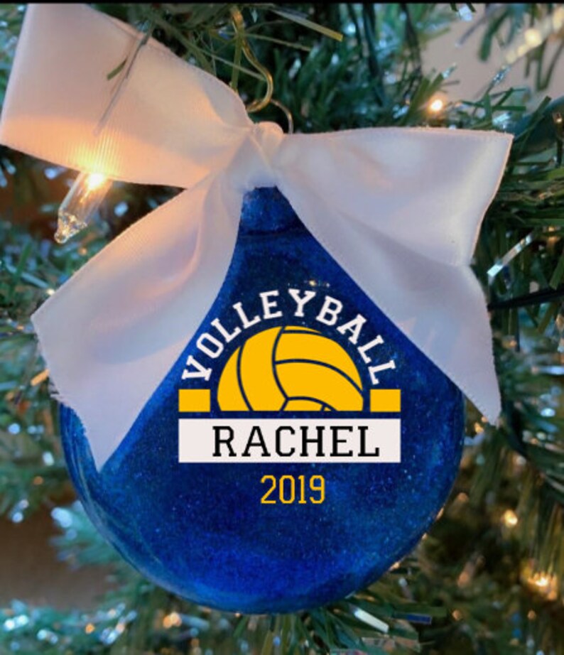 Volleyball Christmas Ornament 
