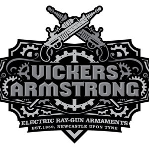 Steampunk T-shirt, Vickers Armstrong, Steam punk, Steampunk Image, Scifi, Sci fi, Tshirt, T-shirt, gothic, retro, vintage, goth, nerd, geek