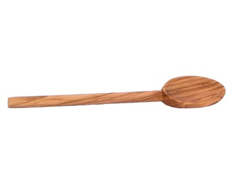 Wooden Spoon long 9.84" - Multipurpose Spoon  - Olive Wood  - AKwood - Handmade Gifts / Bridal Shower / Made in Albania - Best quality!