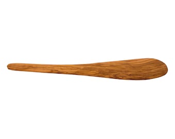 Large Wooden Spatula, WOK Spatula 14.56 Inches Handcrafted in Olive Wood - AKwood Kitchen Utensils. Big Olive Wood Spatula