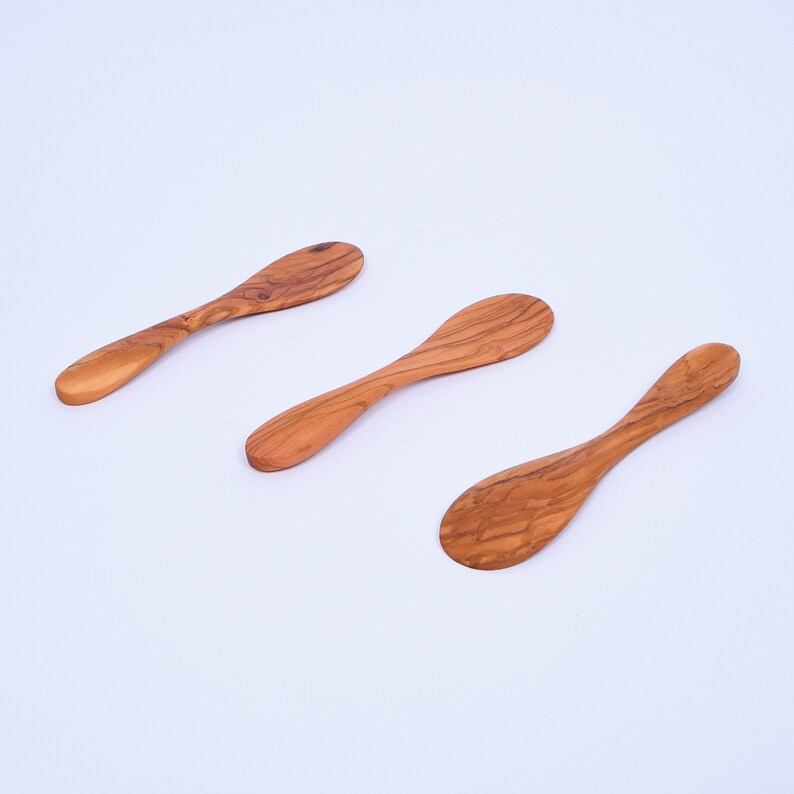 Olive Wood Avocado Spoon 7.09 Wooden Avocado Scoop Etsy
