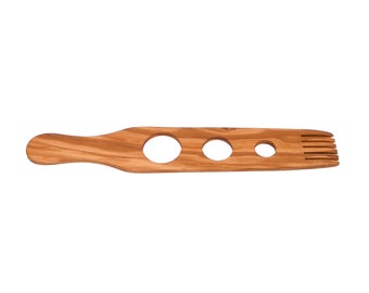 Spaghetti Pasta Measure for Portion Control - handmade from olive wood -  29 cm / 11.41" - Made in Albania - AKwood