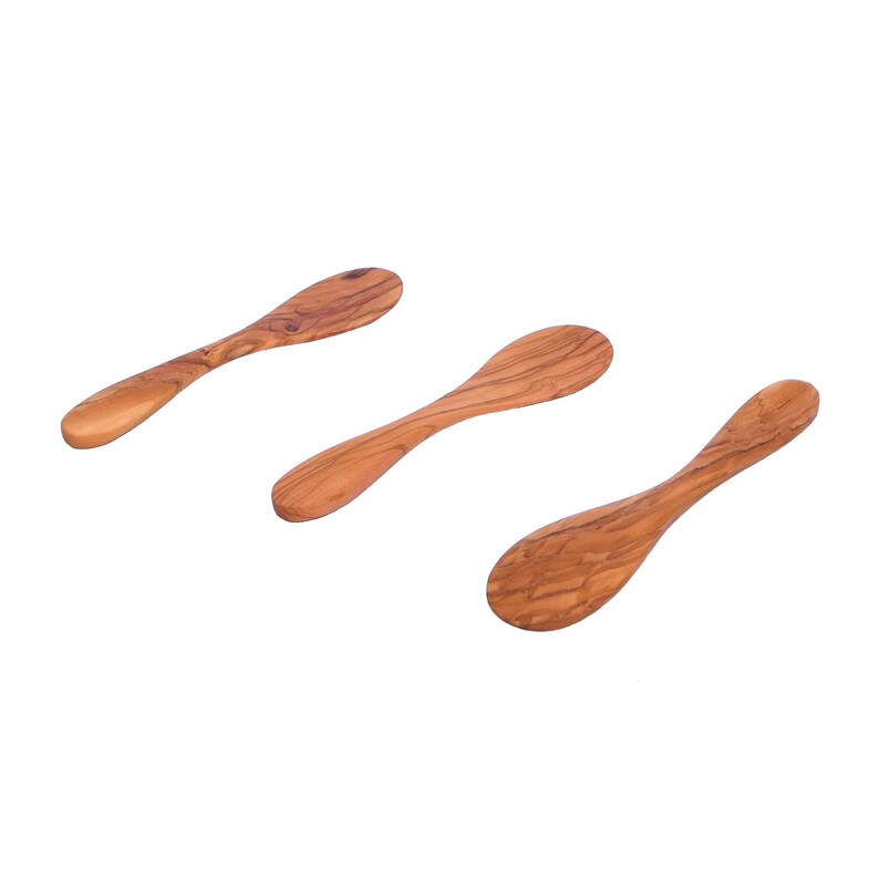 Olive Wood Avocado Spoon 7.09 Wooden Avocado Scoop Etsy