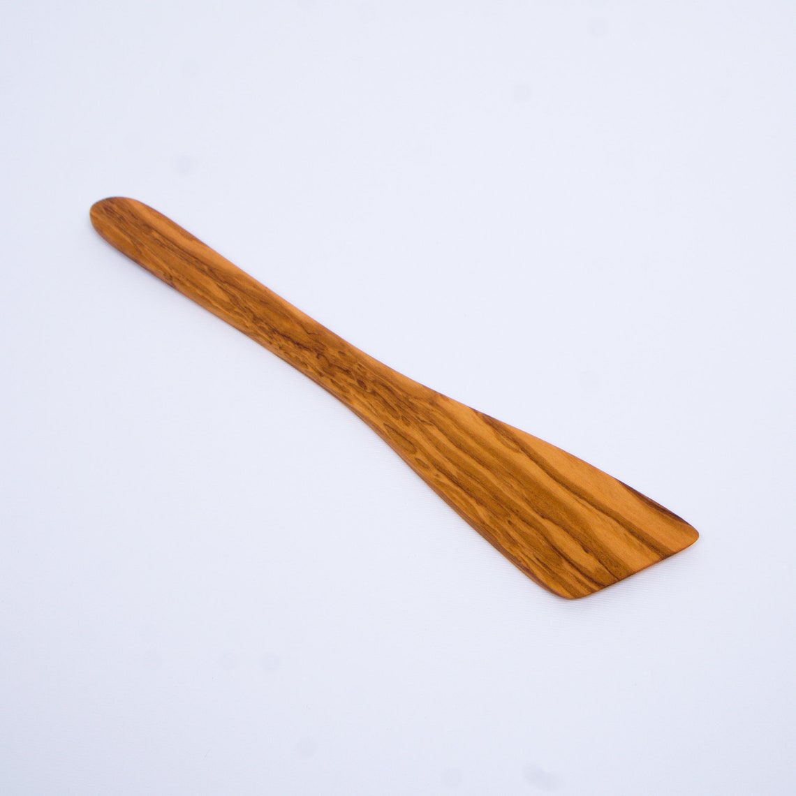 Flat Olive Wood Spatula 30 Cm / 11.81 Handcrafted Etsy