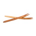 Set of two Barbecue Forks with 2 points - Handcrafted in Olive Wood - BBQ wooden forks - AKwood olive wood kitchen utensils product logo