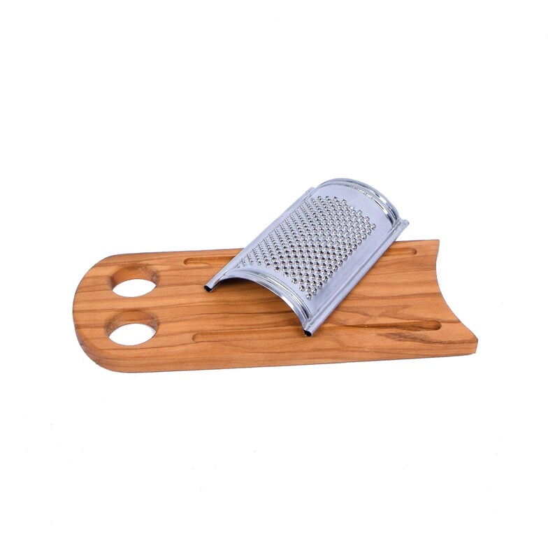 Cheese Grater With Olive Wood Flat Wooden Parmesan Grater Etsy
