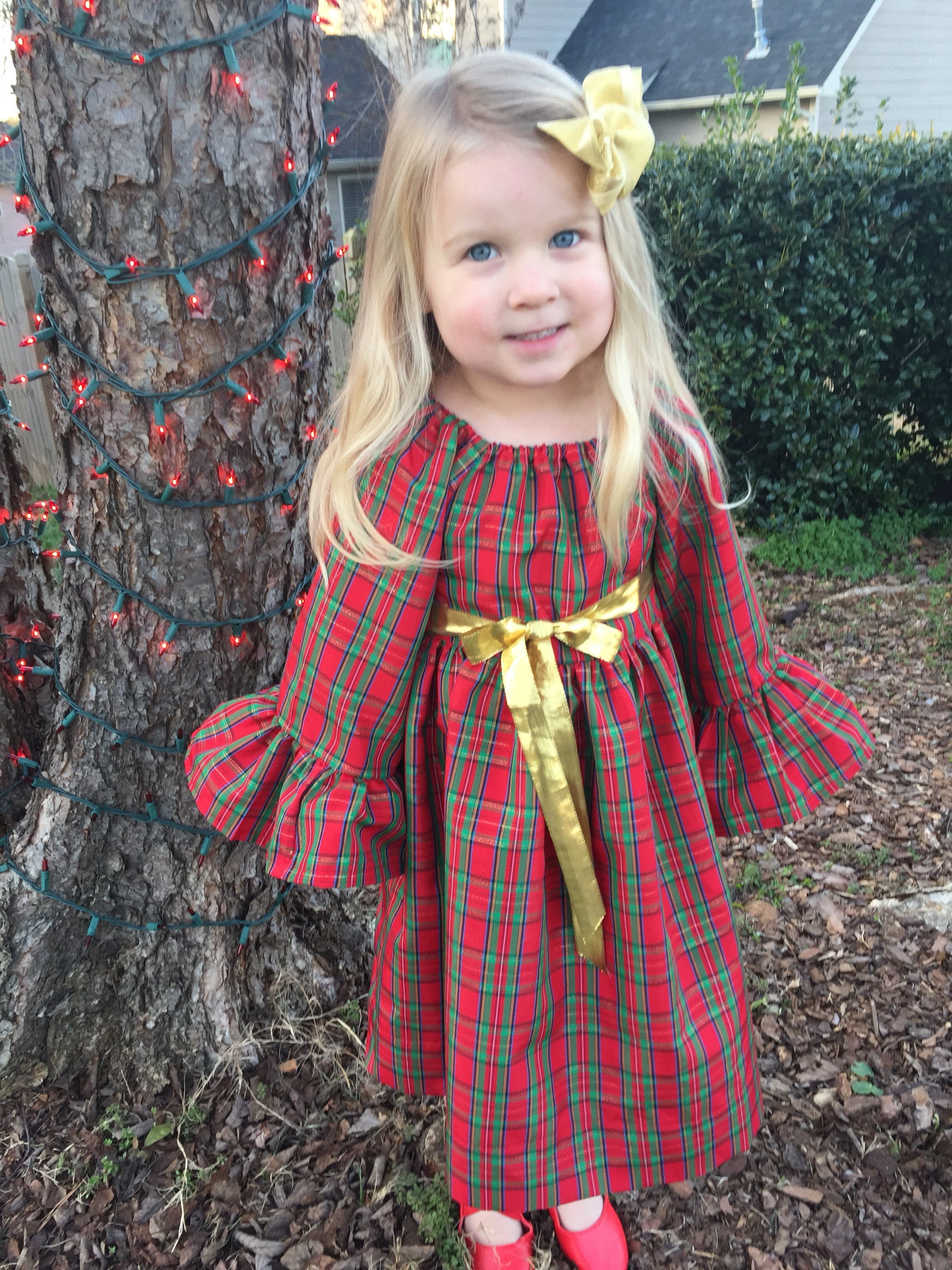gold dress 5t