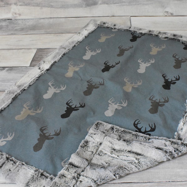 Deer Baby Blanket Etsy