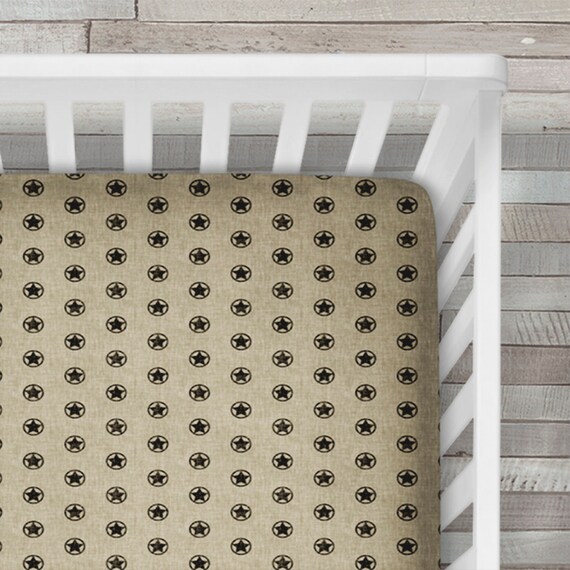western crib sheets