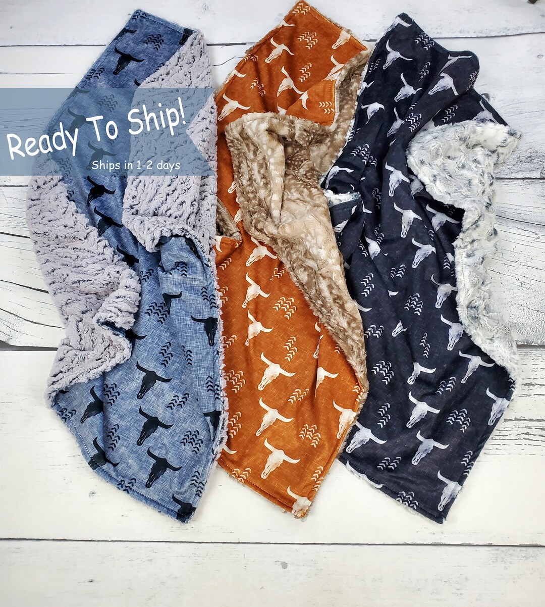Longhorn Baby Blankie main image 0