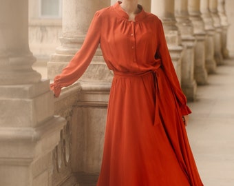 ECOVERO™ langes Kleid JOLIE • Elegantes Kleid • Festkleid VERLINNE