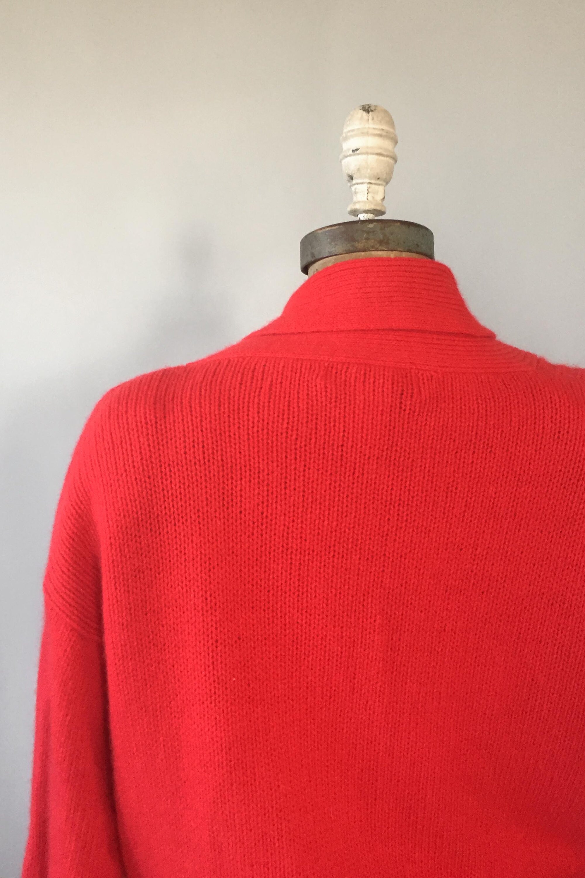 cropped shawl cardigan