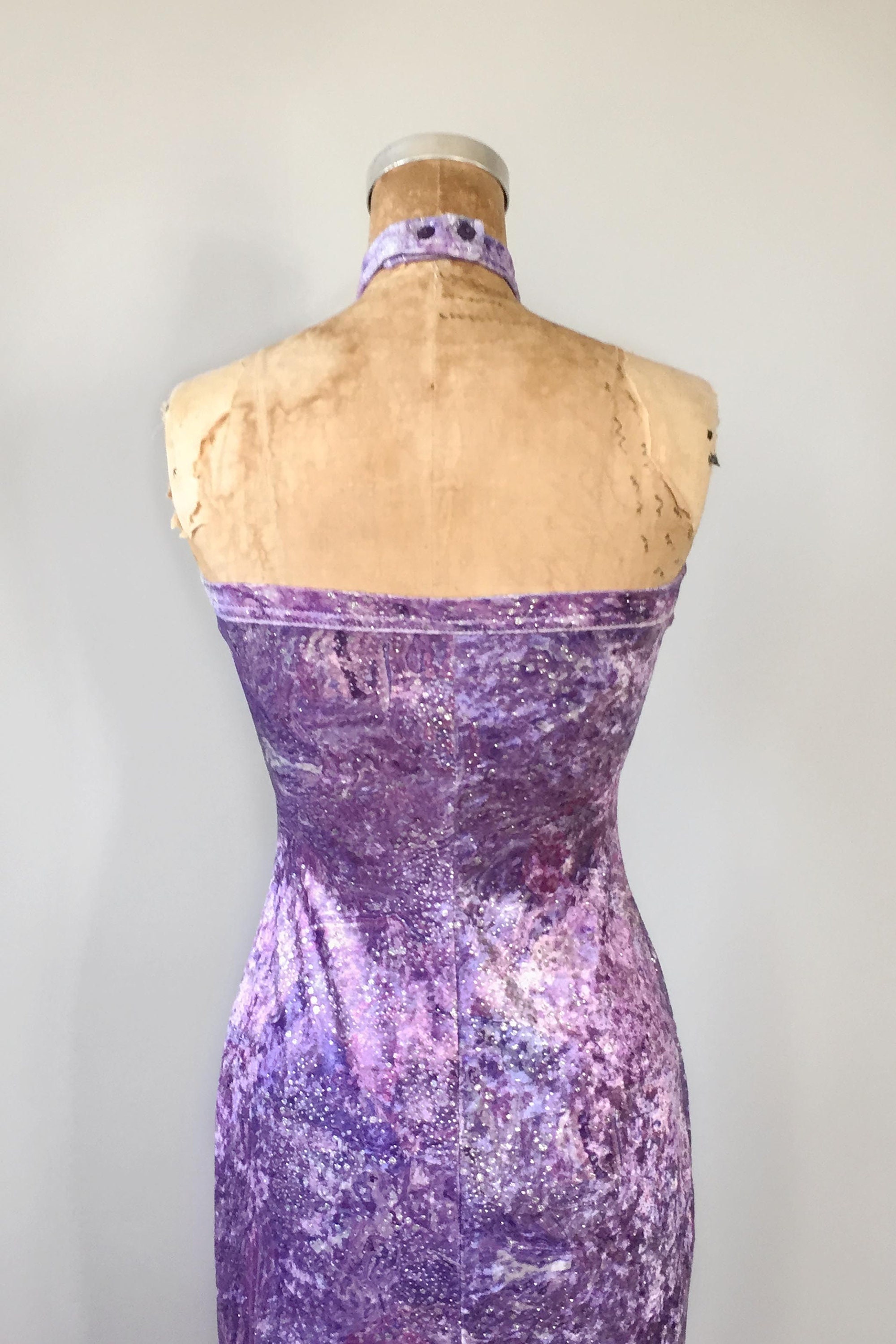 Vintage 1990s 90s Gunne Sax Jessica McClintock purple ...