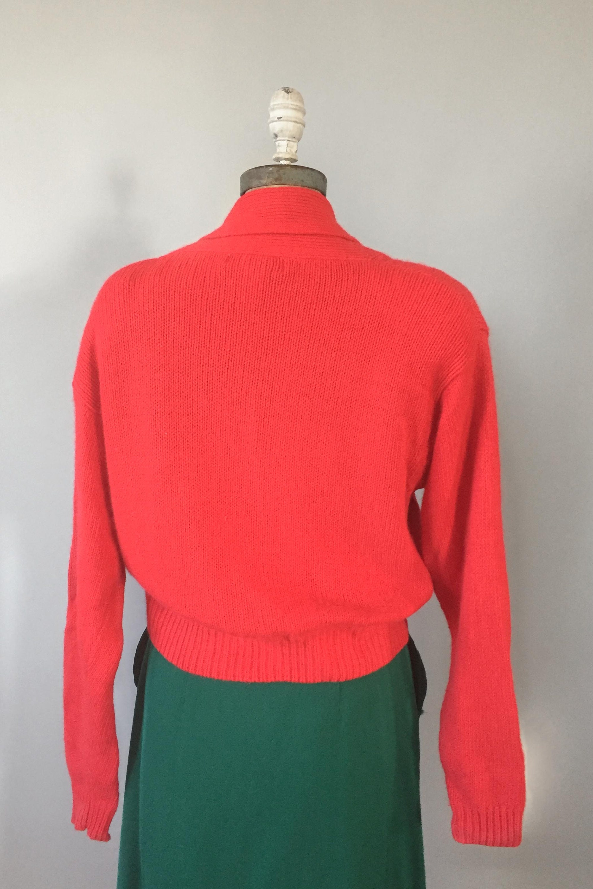 cropped shawl cardigan