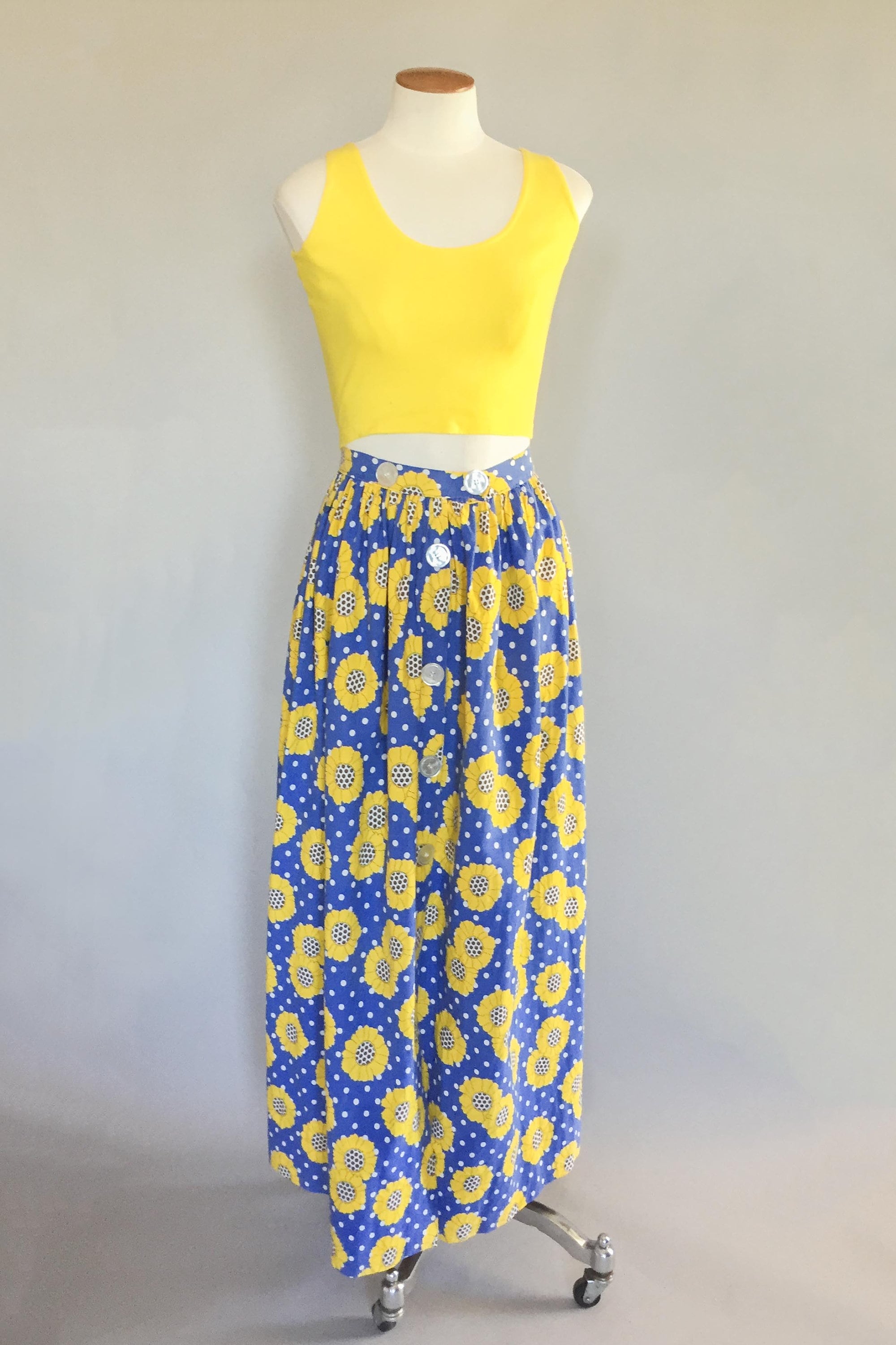 Vintage Sunflower Women's Skirt