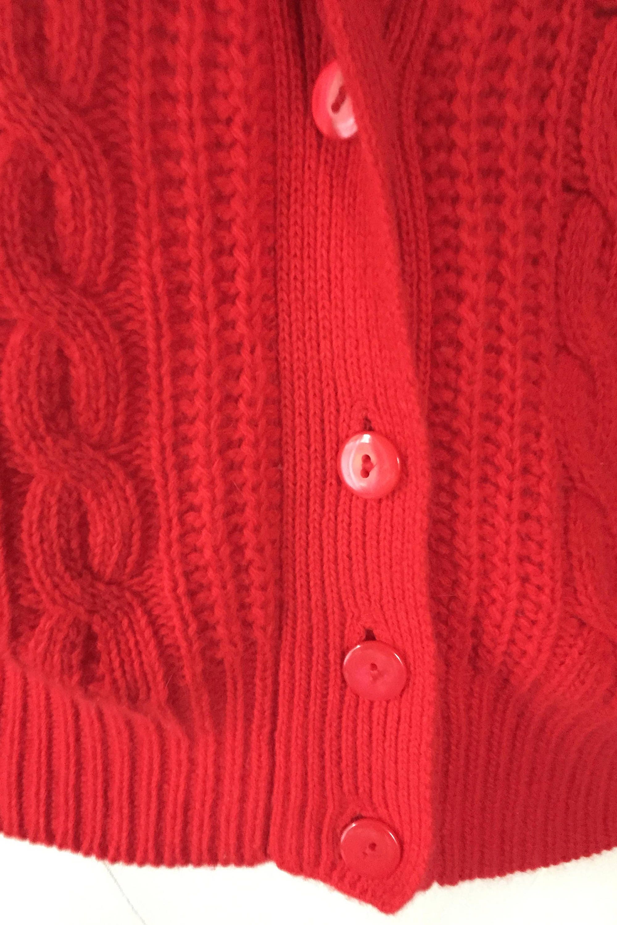 cropped shawl cardigan