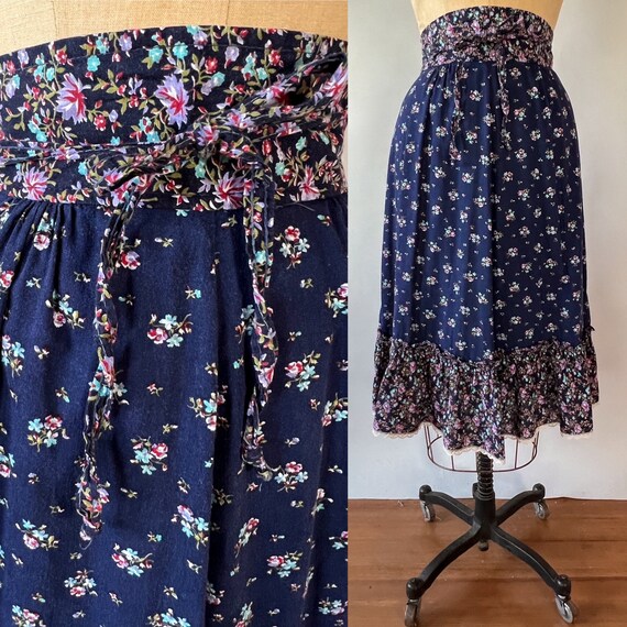 Prairie top skirt 80s