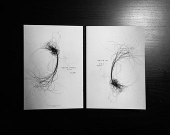 And The Sky Was Quiet - Zine, Art Zine, Pandemic Zine