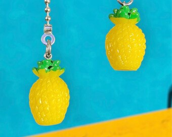 3d Pineapple Ceiling Light Fan Pull Chain & Ornaments