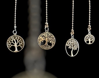 ALL 4 Tree of Life Fan Light Pull Chains