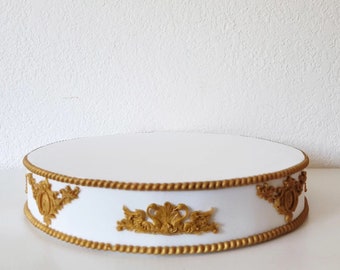 Princess Swan Fake Cake, faux party prop, cake stand